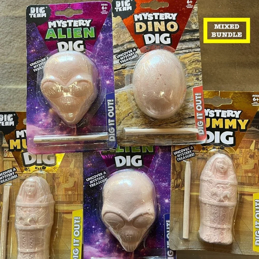 Dinosaur Mummy and Alien digs‎ (new)